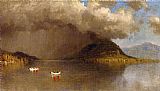 Coming Rain on Lake George, A Sketch by Sanford Robinson Gifford